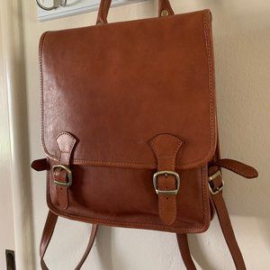 I Medici Firenze 100% Leather Backpack
